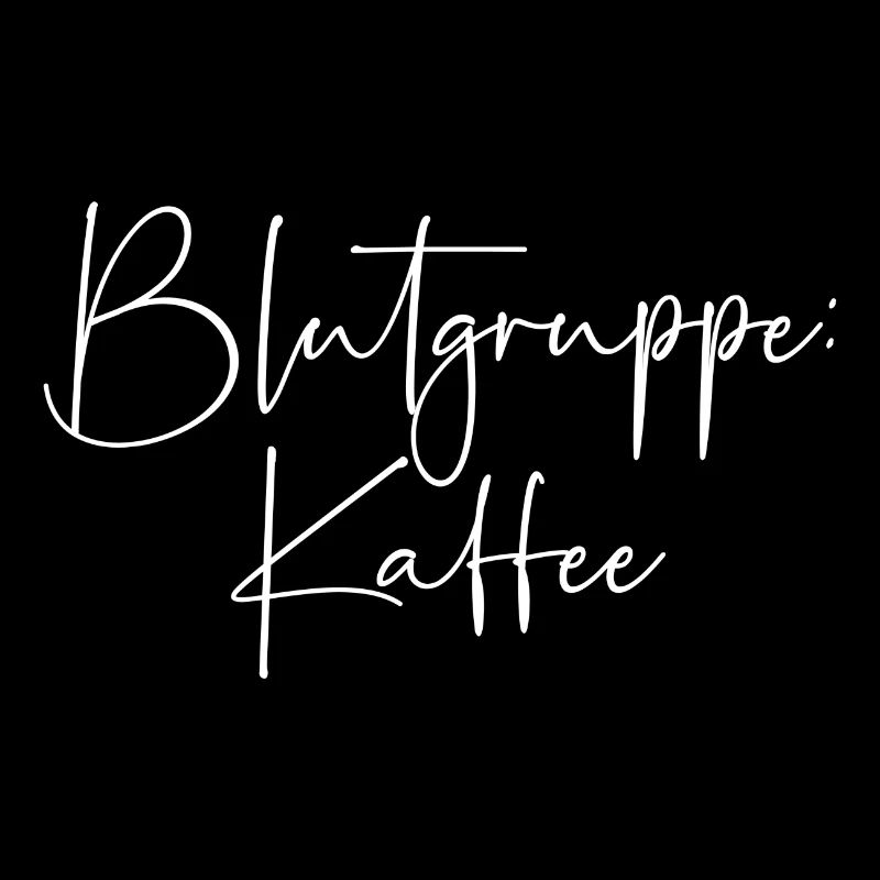 Blutgruppe Kaffee