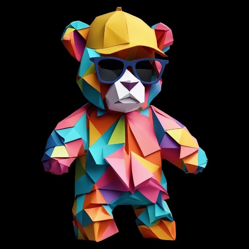 Cool monkey in wrinkled robe