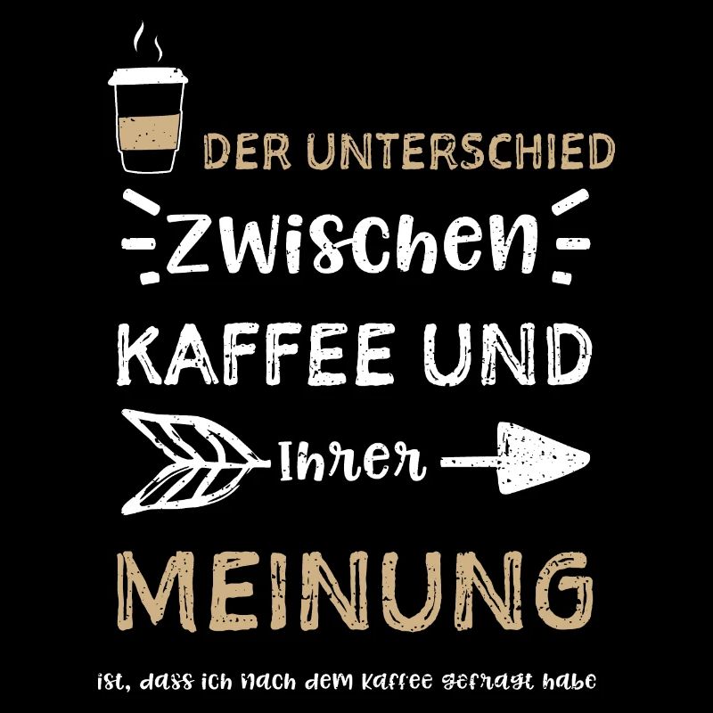 Der Unterschied zwischen Kaffee...