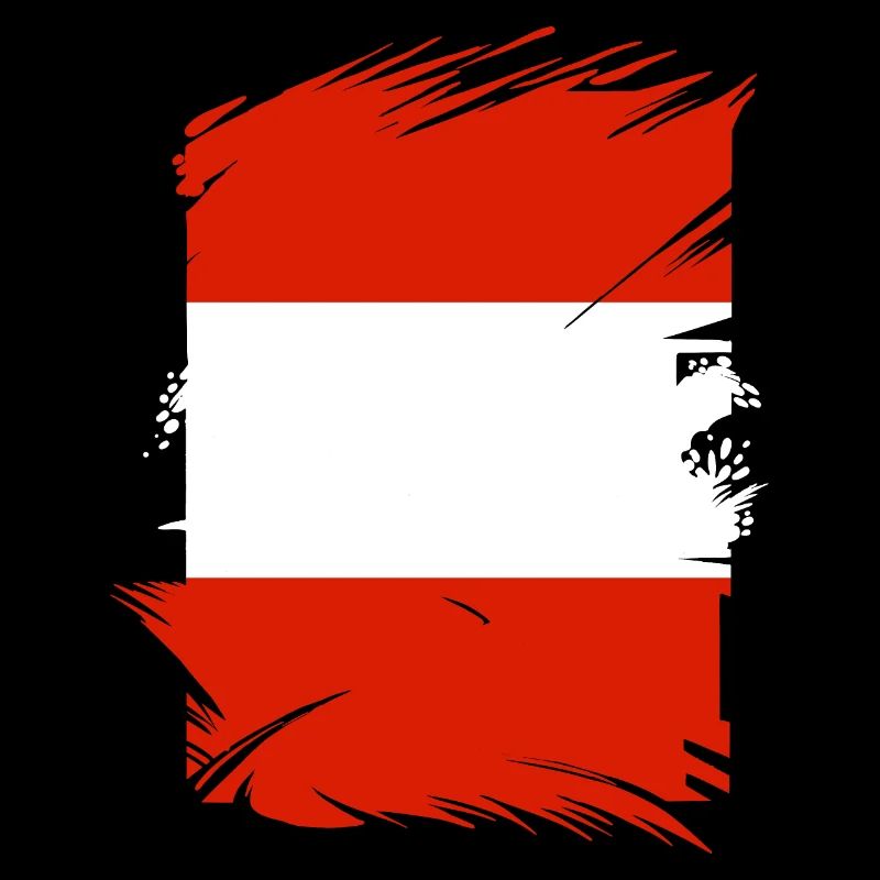 Austria Flag Austria Austrian Flag AT