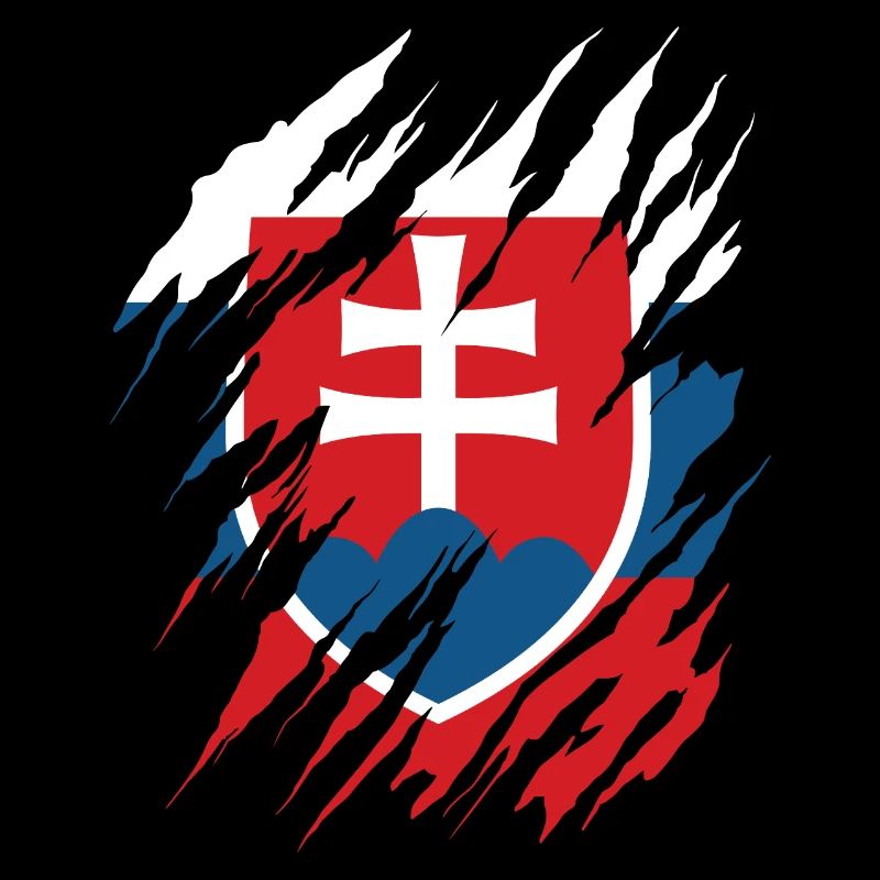 Slovaquie drapeau slovaque vintage drapeau slovaque