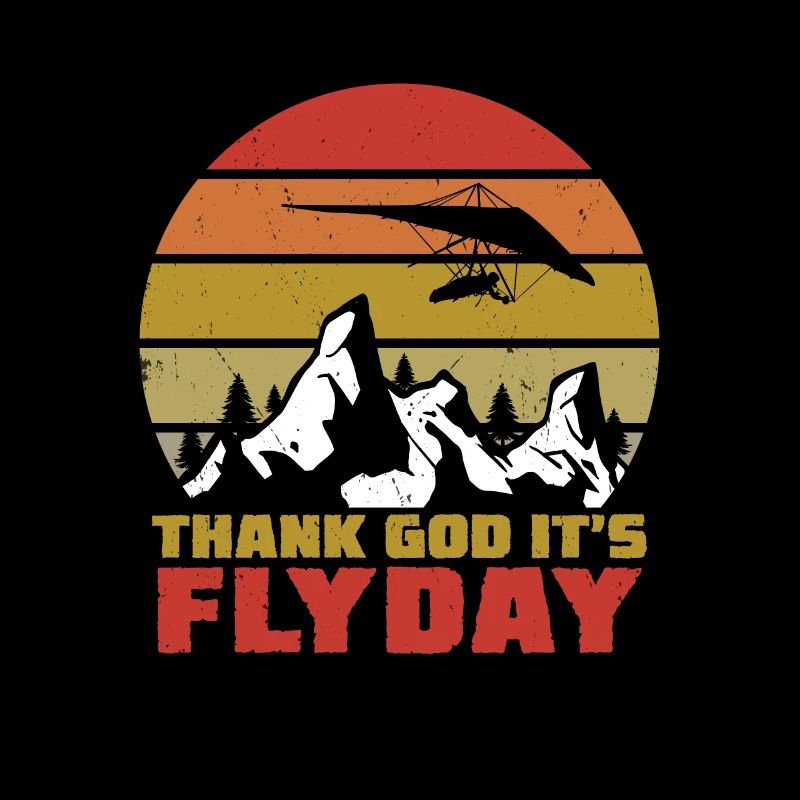 Hängegleiter Thank God It's Flyday - Hängegleiten