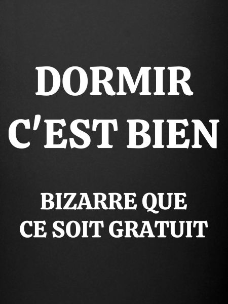 dormir c'est bien