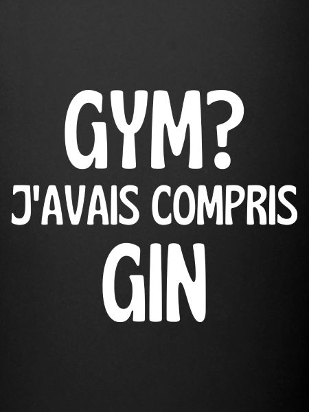 j'avais compris gin