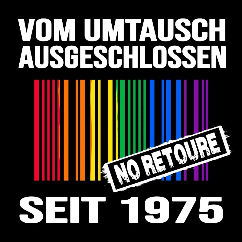 1975 geburtstag regenbogen pride birthday-party