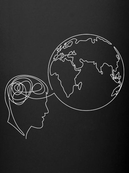 Globalization Thinking Brain