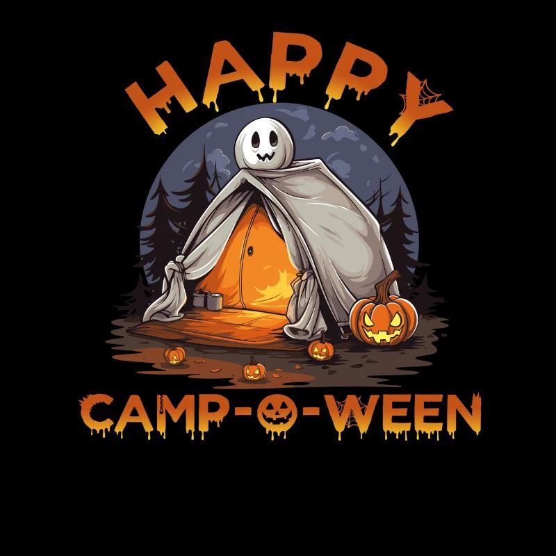 Halloween Camping Witch Costume Broom Pumpkin