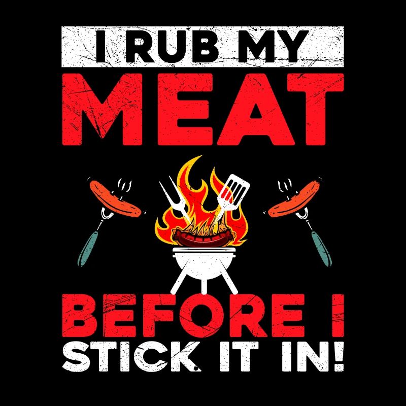 Ich Reibe Mein Fleisch Ein, Bevor Ich Es Auf Den