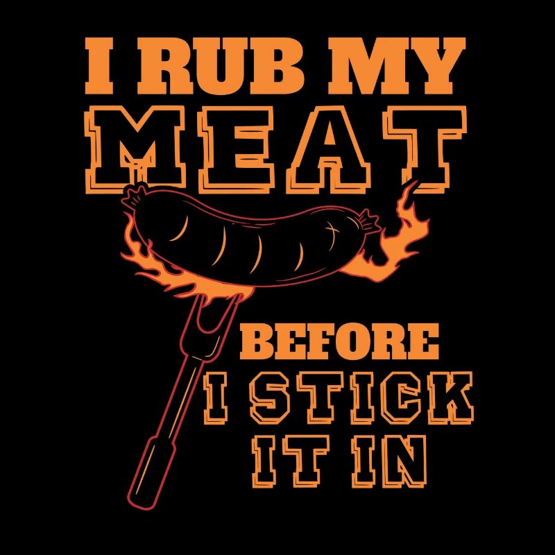 Ich Reibe Mein Fleisch Ein, Bevor Ich Es Auf Den