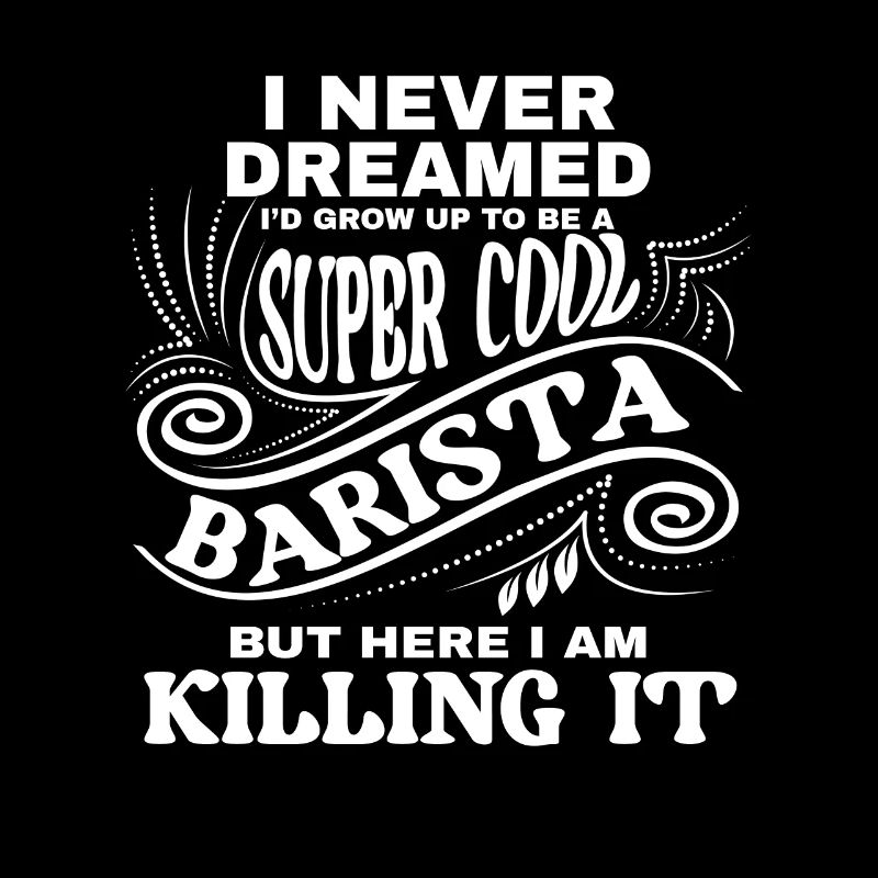 Super Cool Barista Coffee Espresso Latte