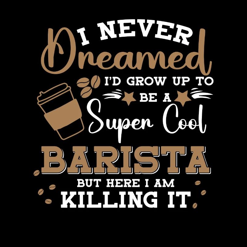 Super Cool Barista Coffee Espresso Latte