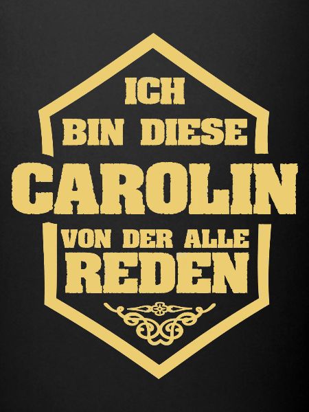 Carolin comme surnom