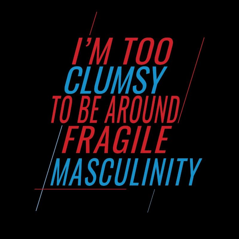 Masculinité maladroite à fragile