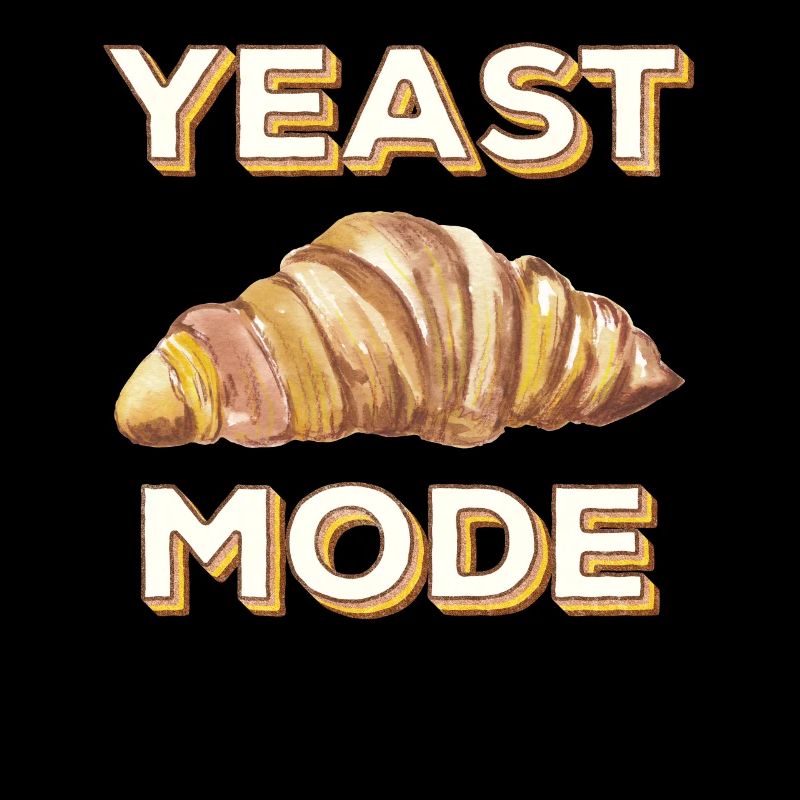 Illustration de pain drôle de mode à la levure