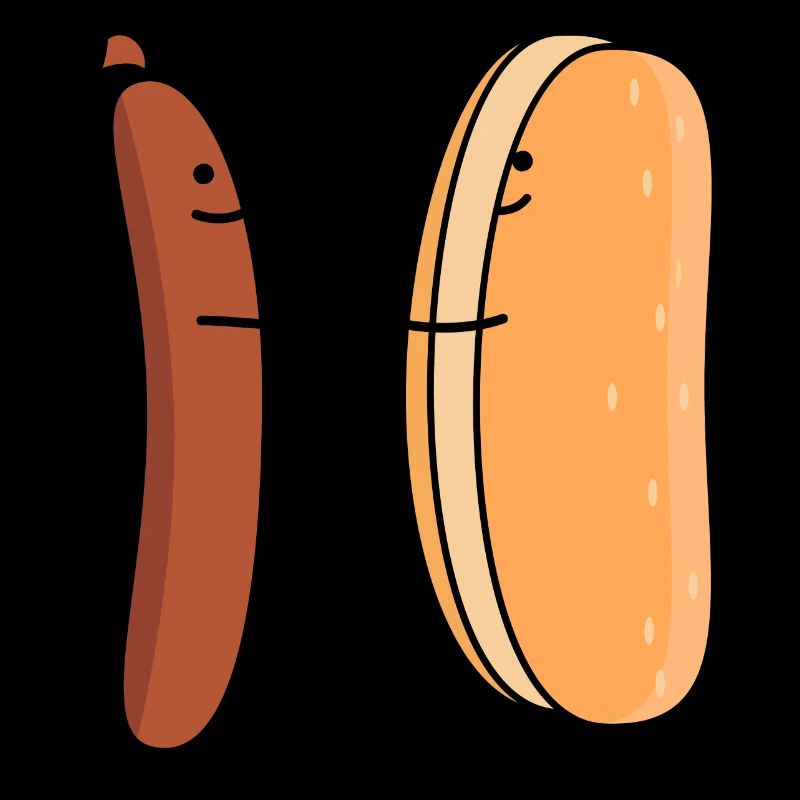 Saucisses et petits pains