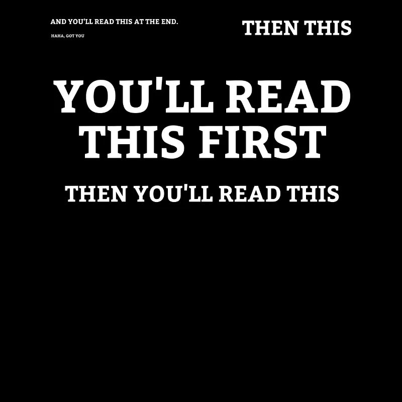 Funny saying manipulation optics gift