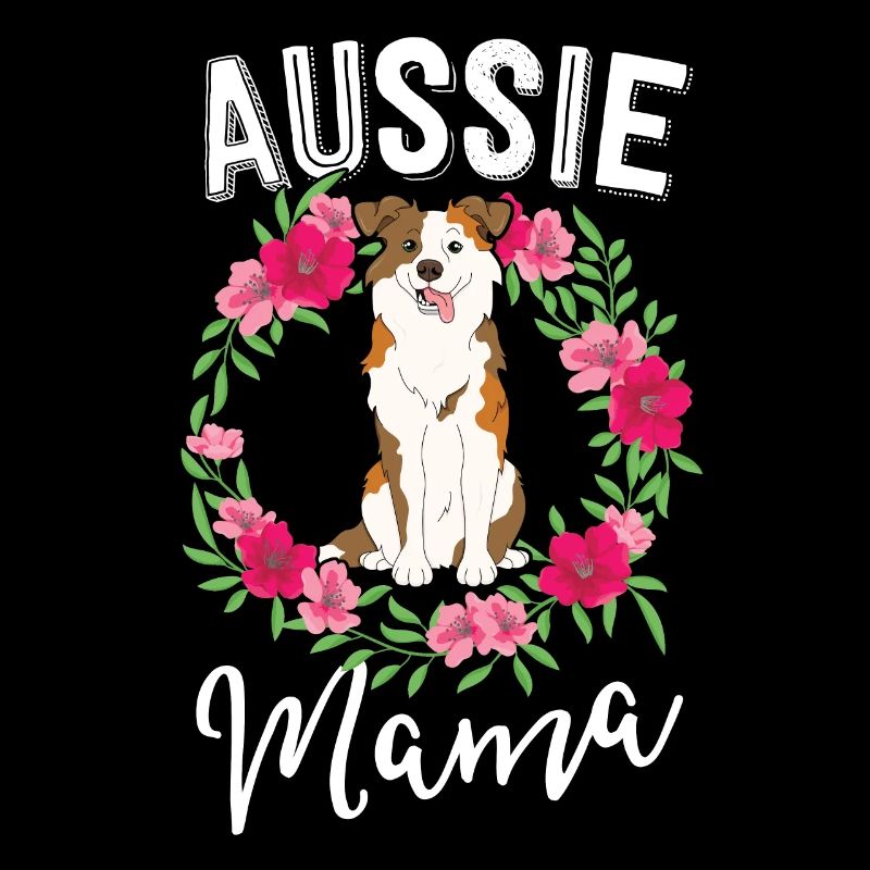 Aussie Mama Australian Shepherd Gift Dog Lover