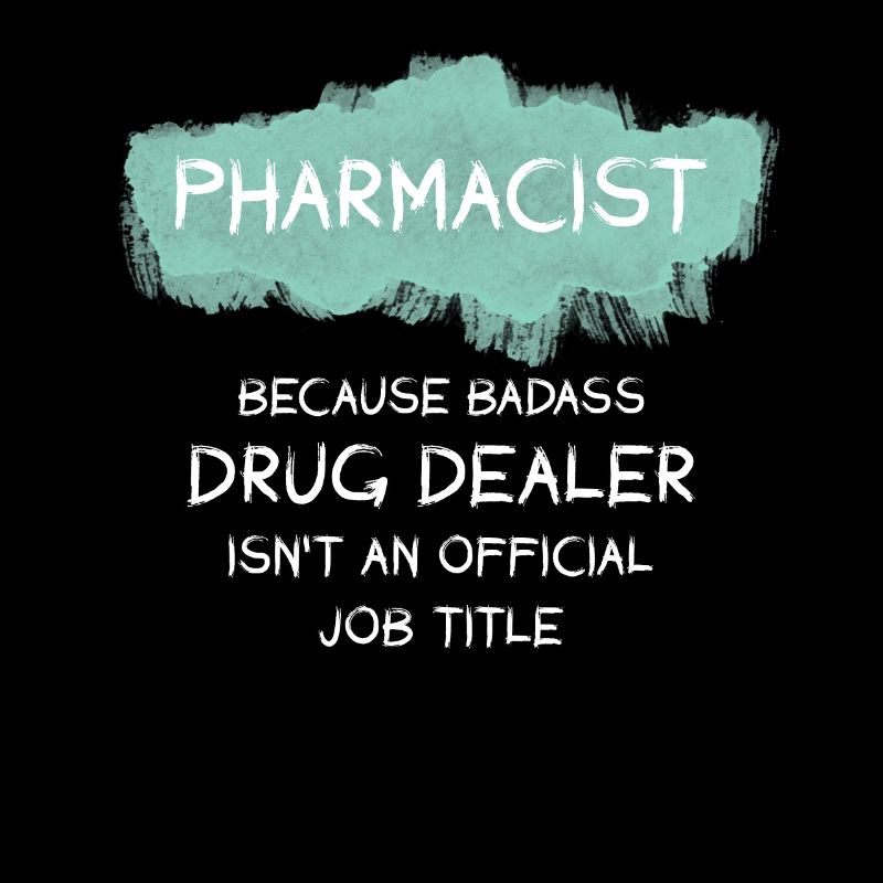 Pharmacist pharmacy medicine studying funny gift