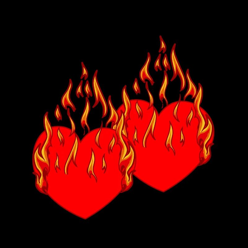 Heart Valentin Love Flame Romantic