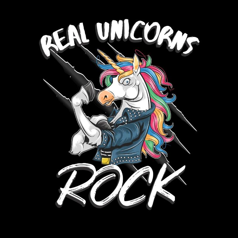 Einhorn Rocker echte Einhörner rocken