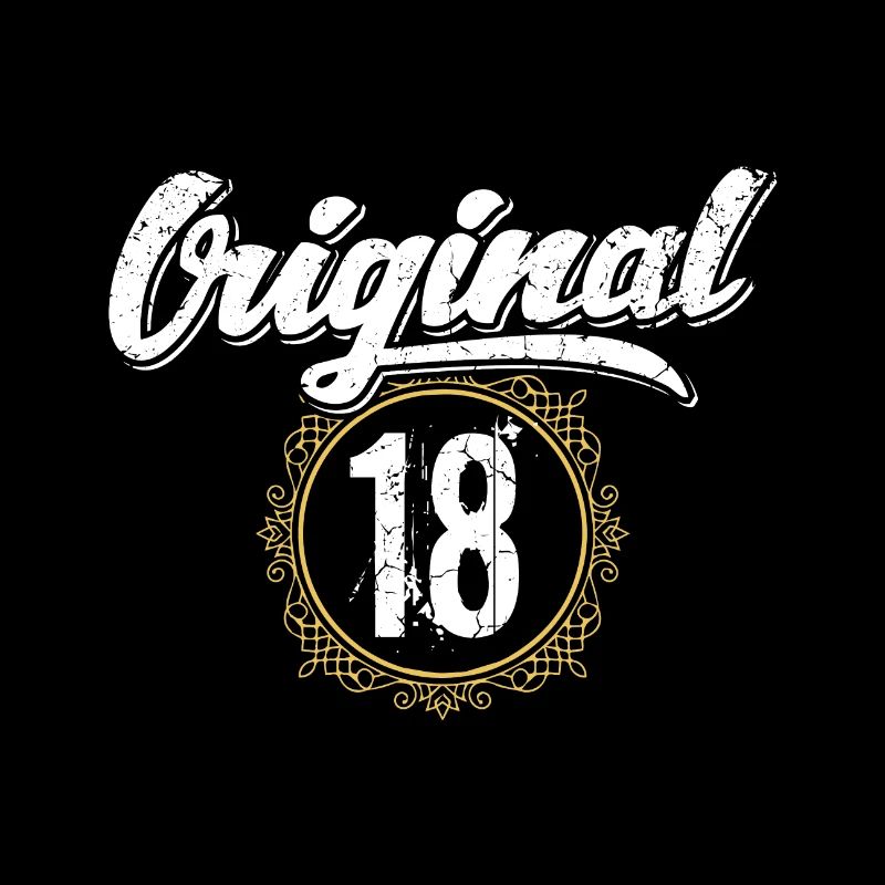 Original 18! 18. Geburtstag