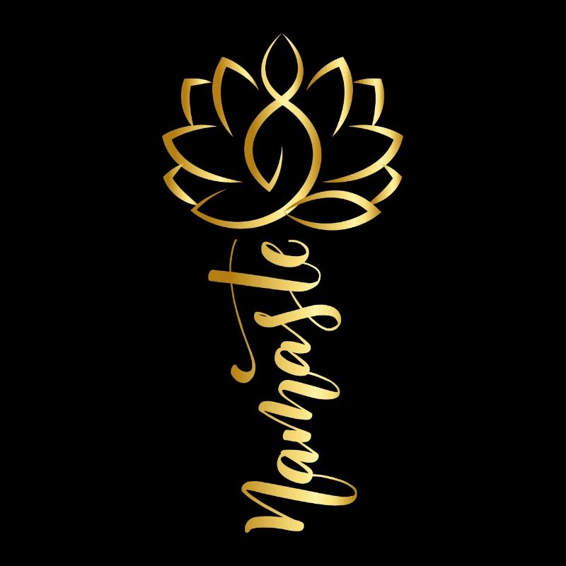 Fleur de lotus Namaste