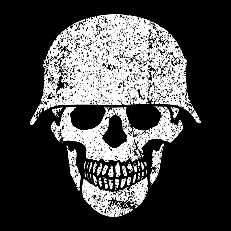 Skull helmet / Skull beads