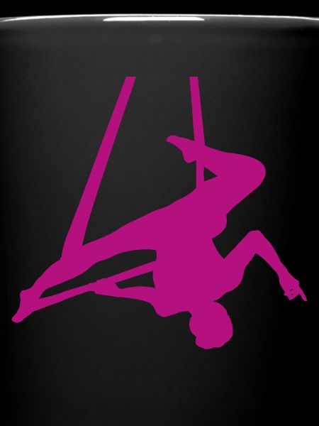 Silhouette de hamac aérien