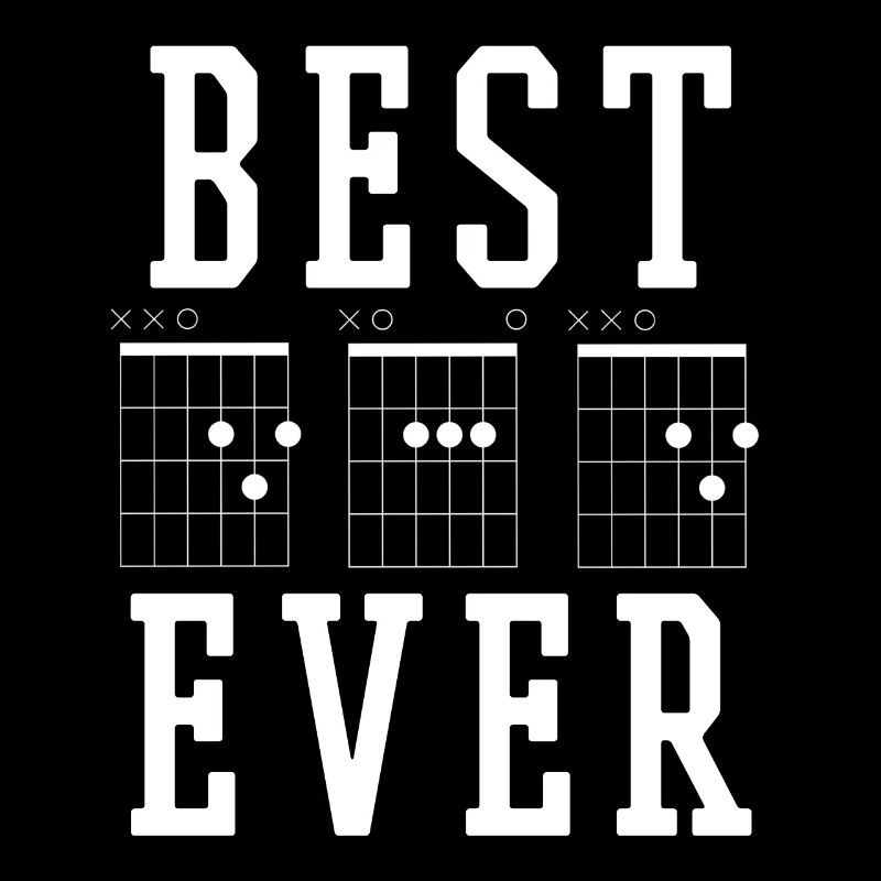 BEST DAD EVER GUITAR CHORDS | Vatertagsgeschenk