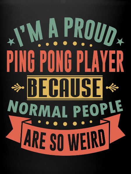 JOUEUR DE PING-PONG