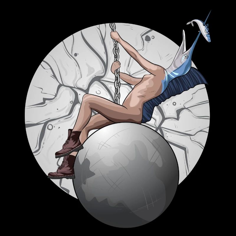 Blauer Marlin Schwertfisch Speerfisch