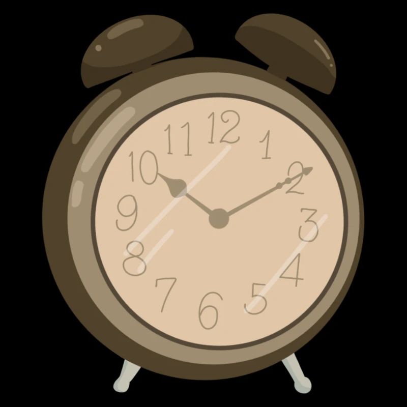 Alarm clock icon clock