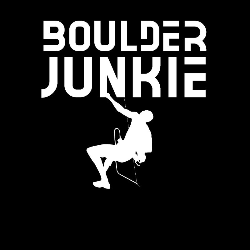 Boulder Junkie Bouldering Boulderer Bouldern