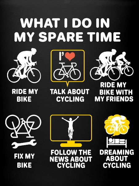 Cyclist cycling passion cycling humour gift