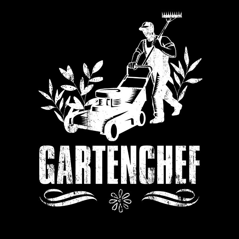 Gartenchef Hobby Gärtner Gartenarbeit Herren