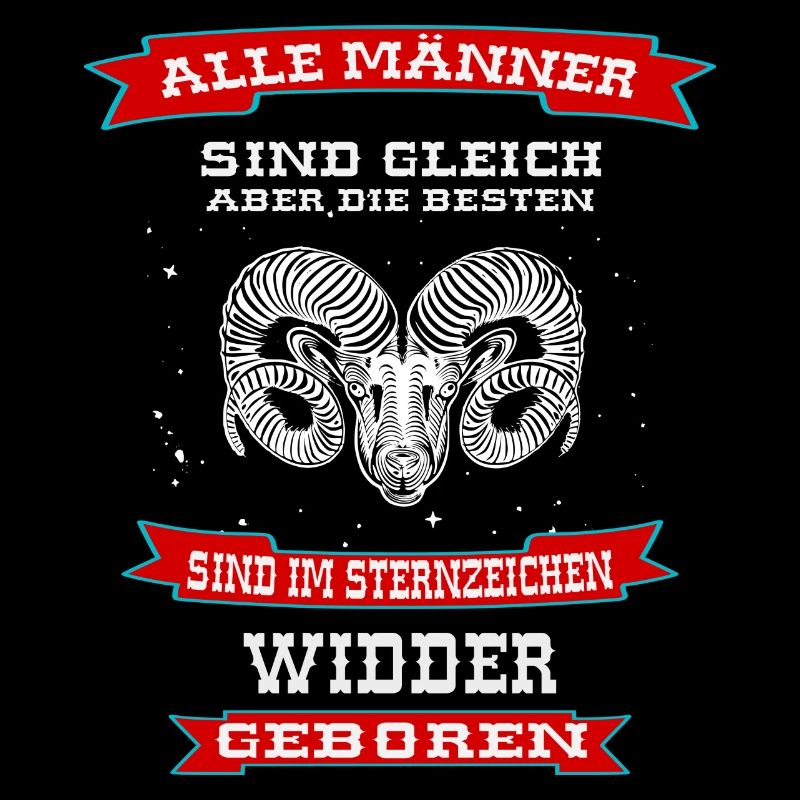 Sternzeichen Widder Design