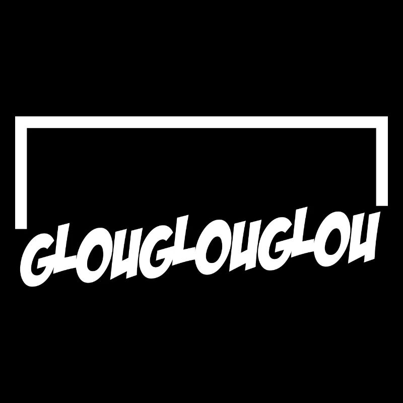 Glouglouglou ! Onomatopée blanche