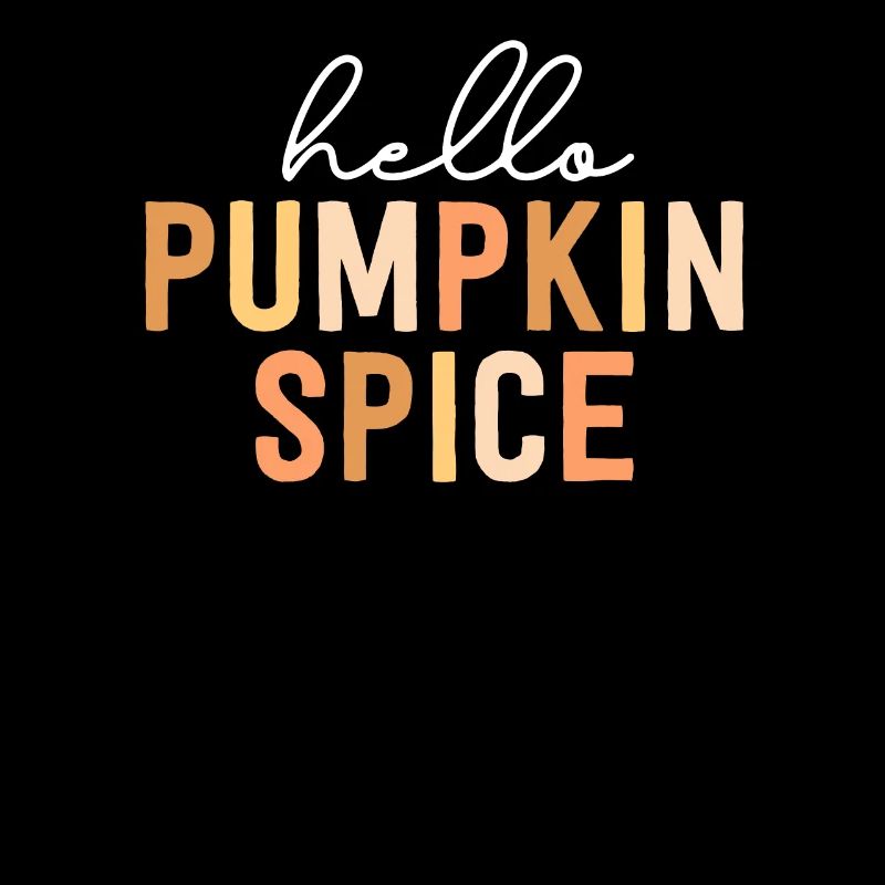 Hello Pumpkin Spice Latte Cute PSL Vintage Fall