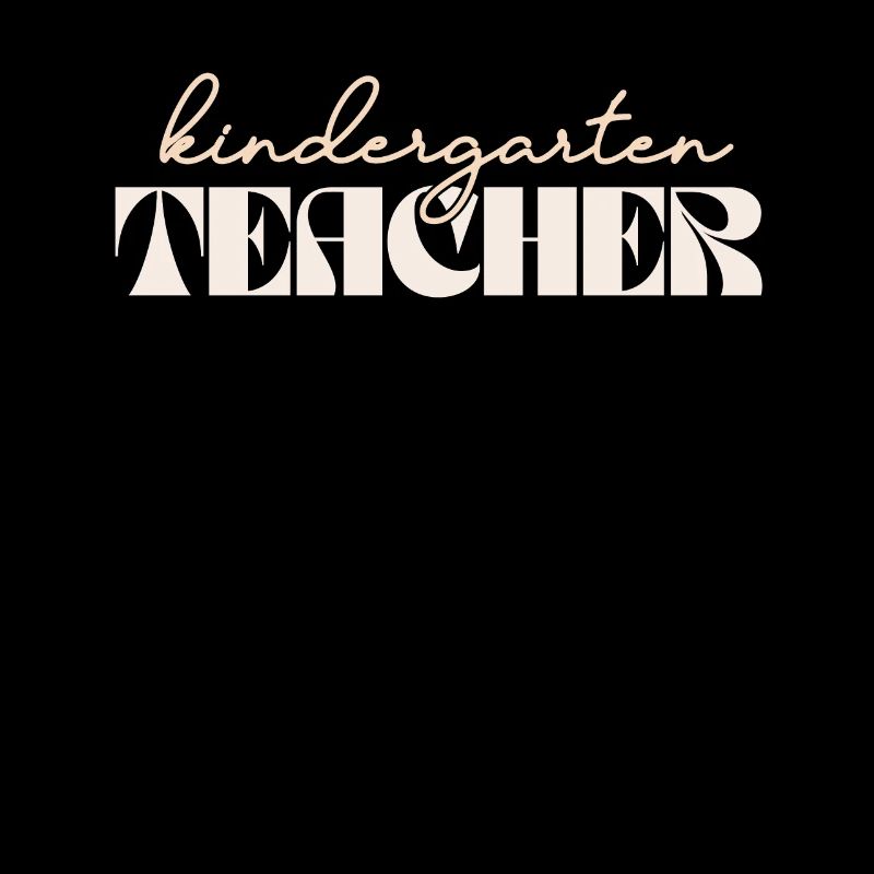 Retro Kindergarten Teacher Vintage Kinder Crew