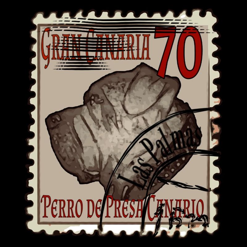 Timbre de chien vintage
