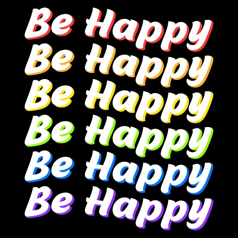 Sei glücklich Stolz