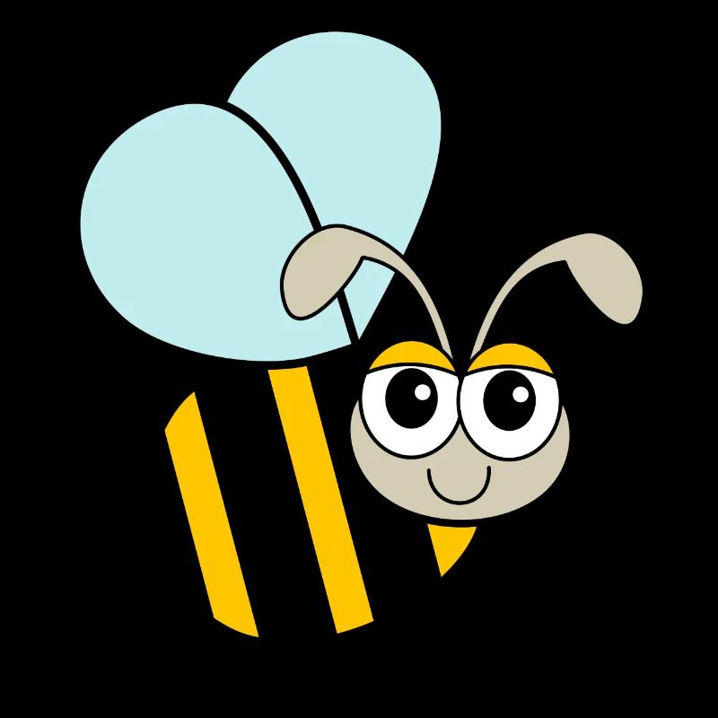 Cartoon Flying Bee
