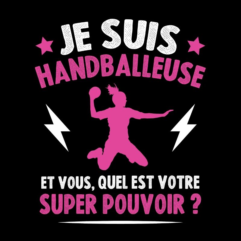 Handballeuse super-pouvoir