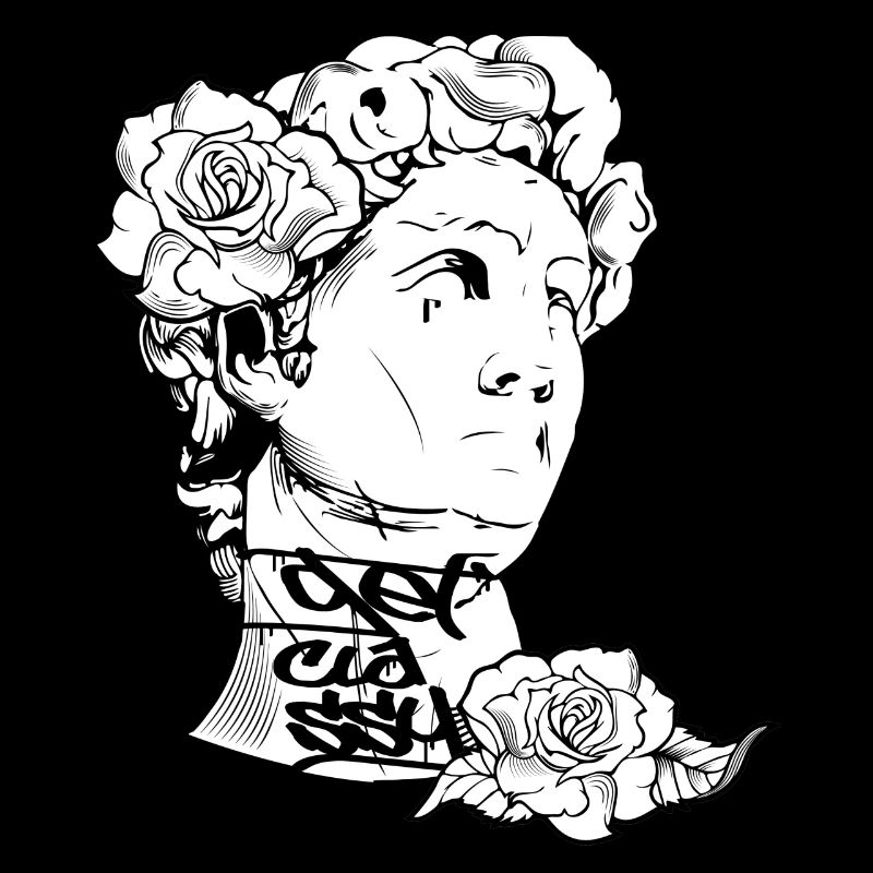 Bust // Old School // Illustration