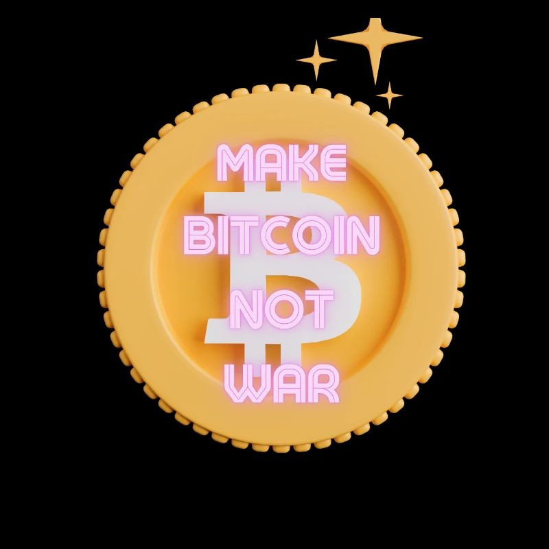 Make Bitcoin not war!