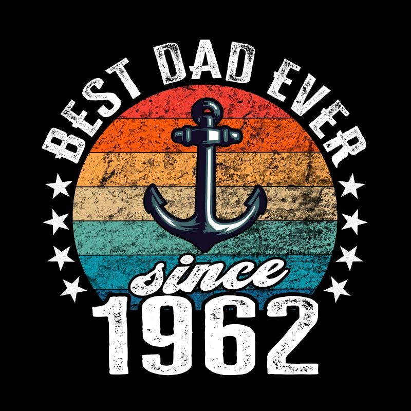 Bester Papa der Welt seit 1962 Anker