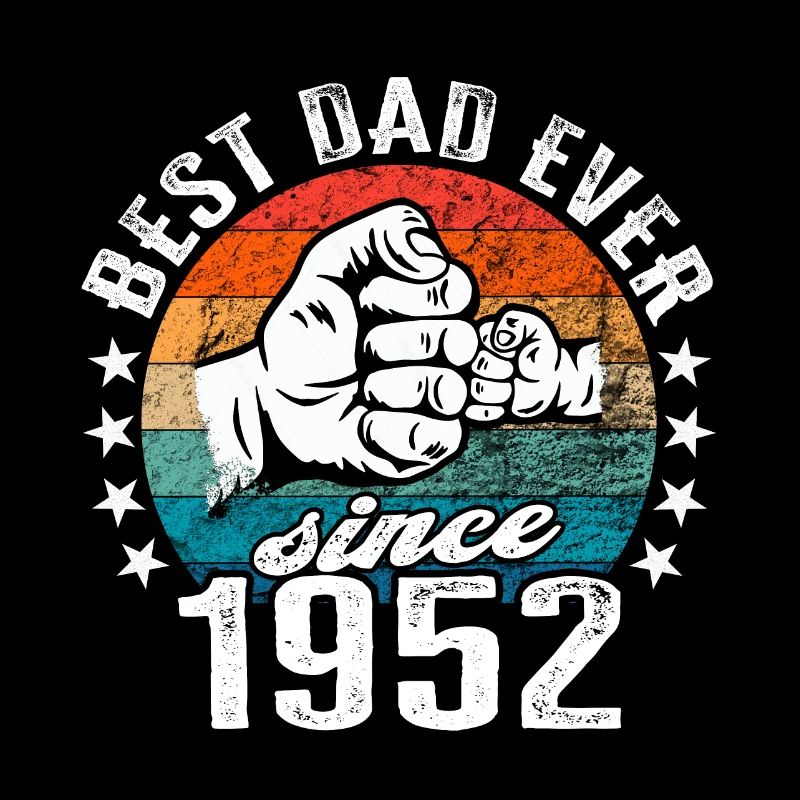 Bester Papa der Welt seit 1952 Vatertag