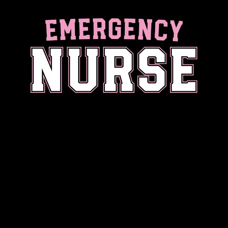 Emergency Nurse Trauma Queen Retro ER Emergency