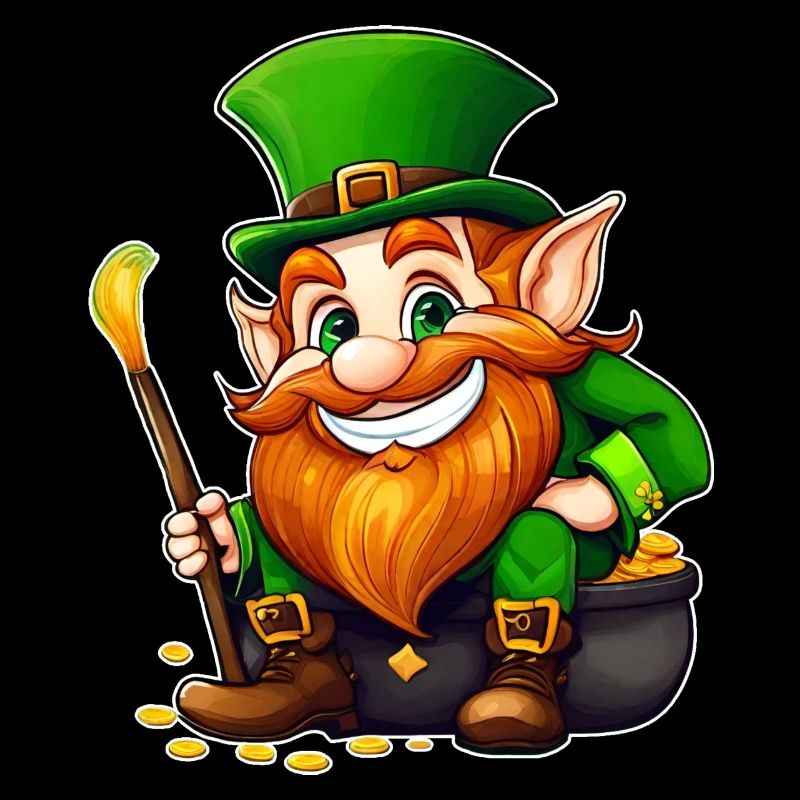 Saint Patrick Leprechaun irlandais Leprechaun Gnome