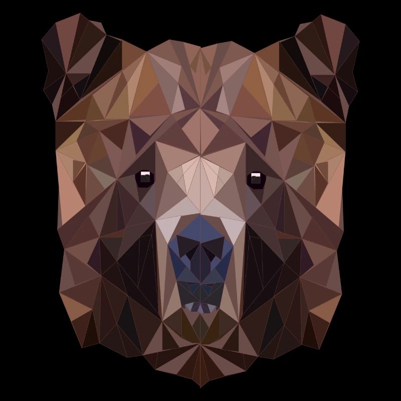 Polygon Bear-Coolest Bear